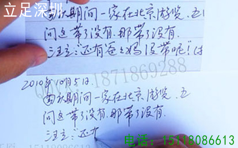 模仿签名并不难，主要有一套方法